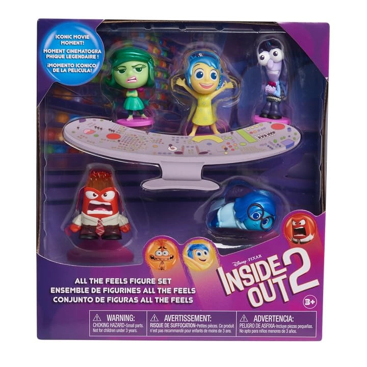 Inside Out 2 All the Feels Figure Set - Ages 3 Up
