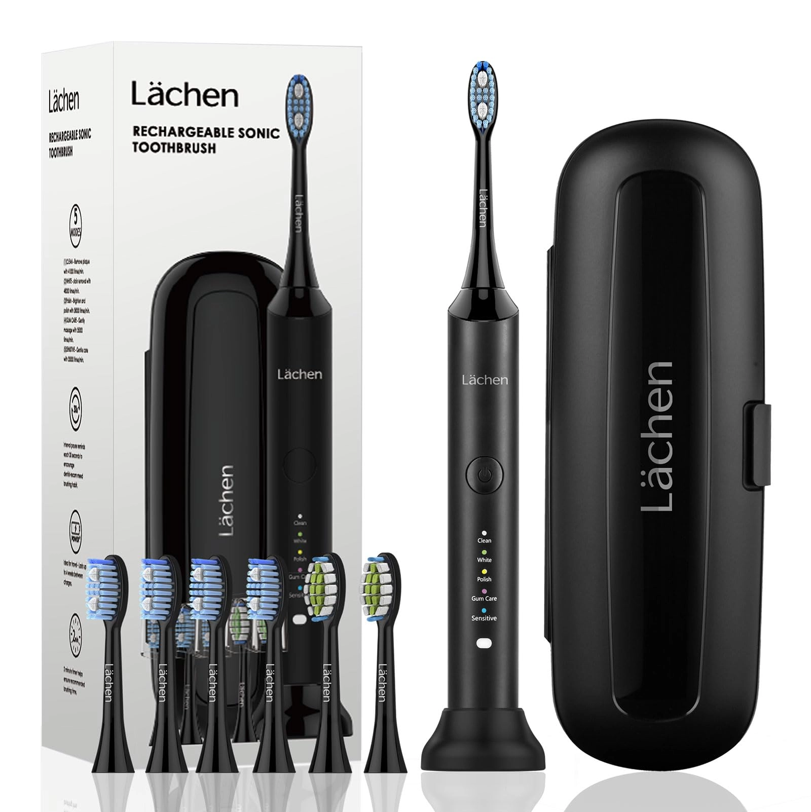 Lächen RM-H9 - 5 modes 6 heads IPX7 Waterproof