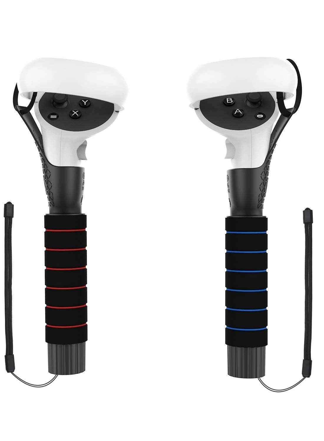 Dual Gamepad Extension Grips