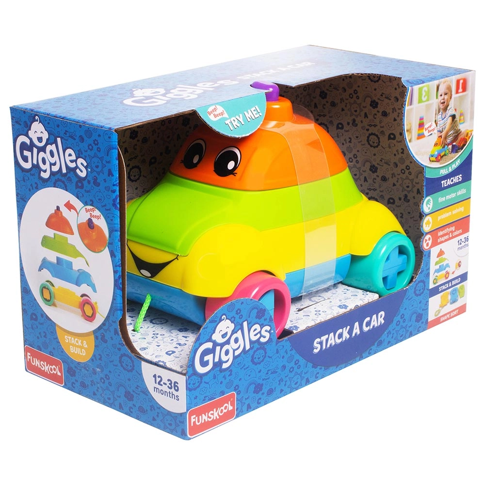 Stack A Car - 18 Months