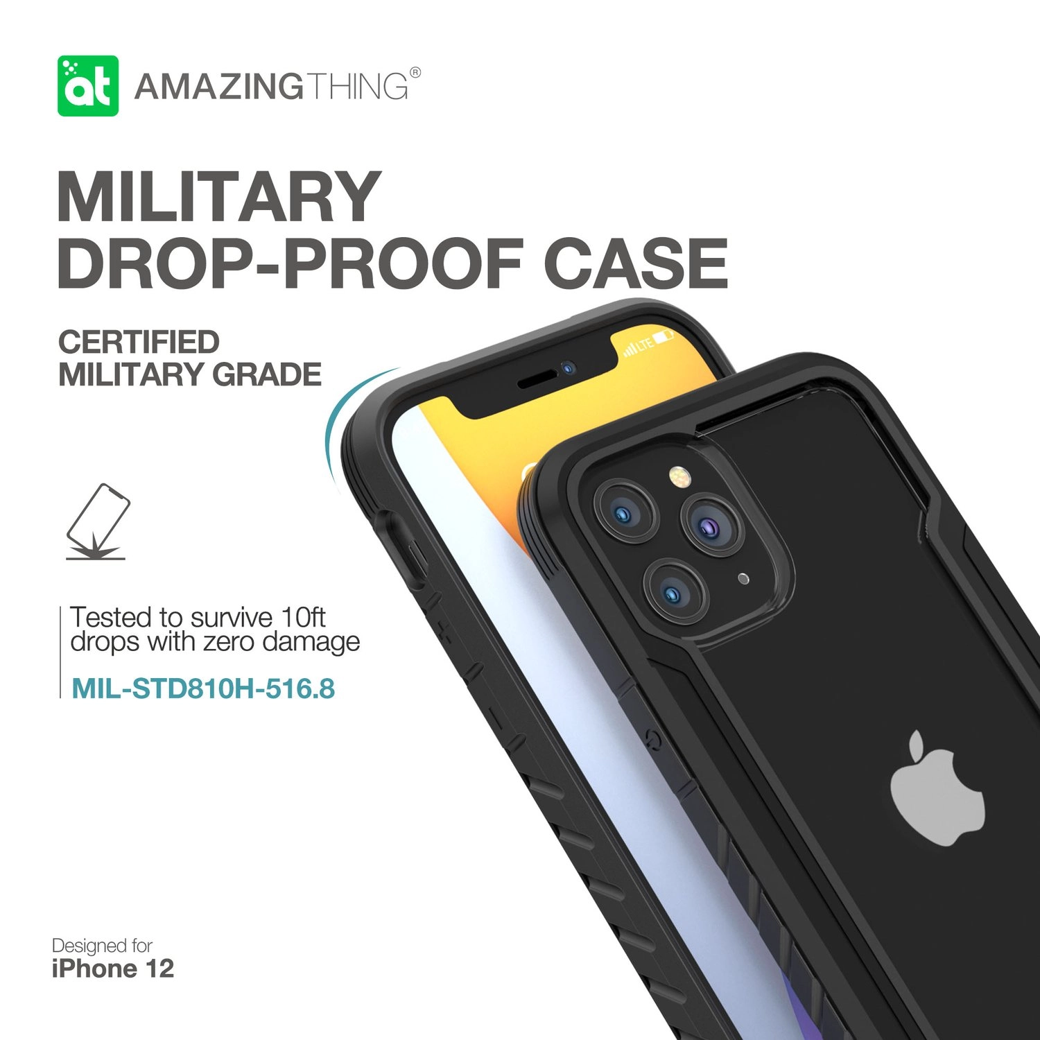 Military Drop Proof Case for Iphone 12