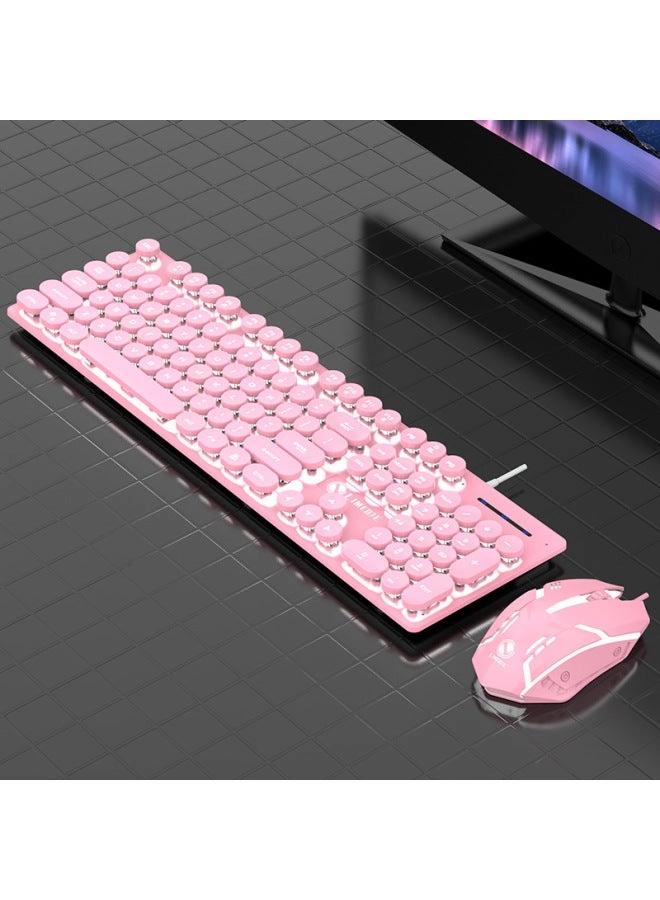 Mechanical Feel - Wired + E-sports Mouse