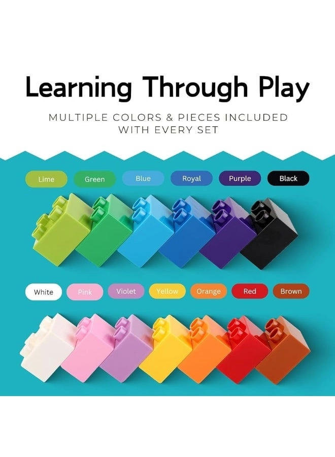 Big Building Blocks - 166 pcs Storage Box