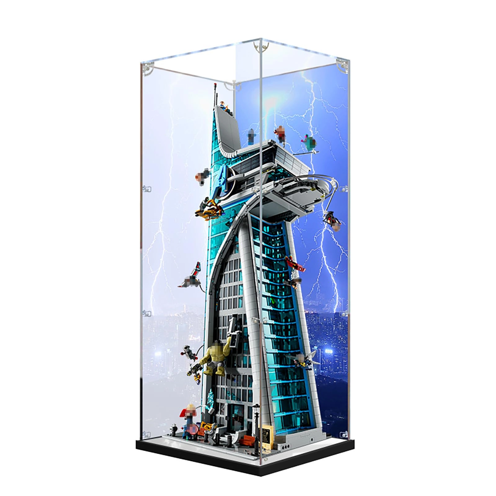 China Acrylic Display Case - 40x30x95 cm 3mm Compatible with 76269