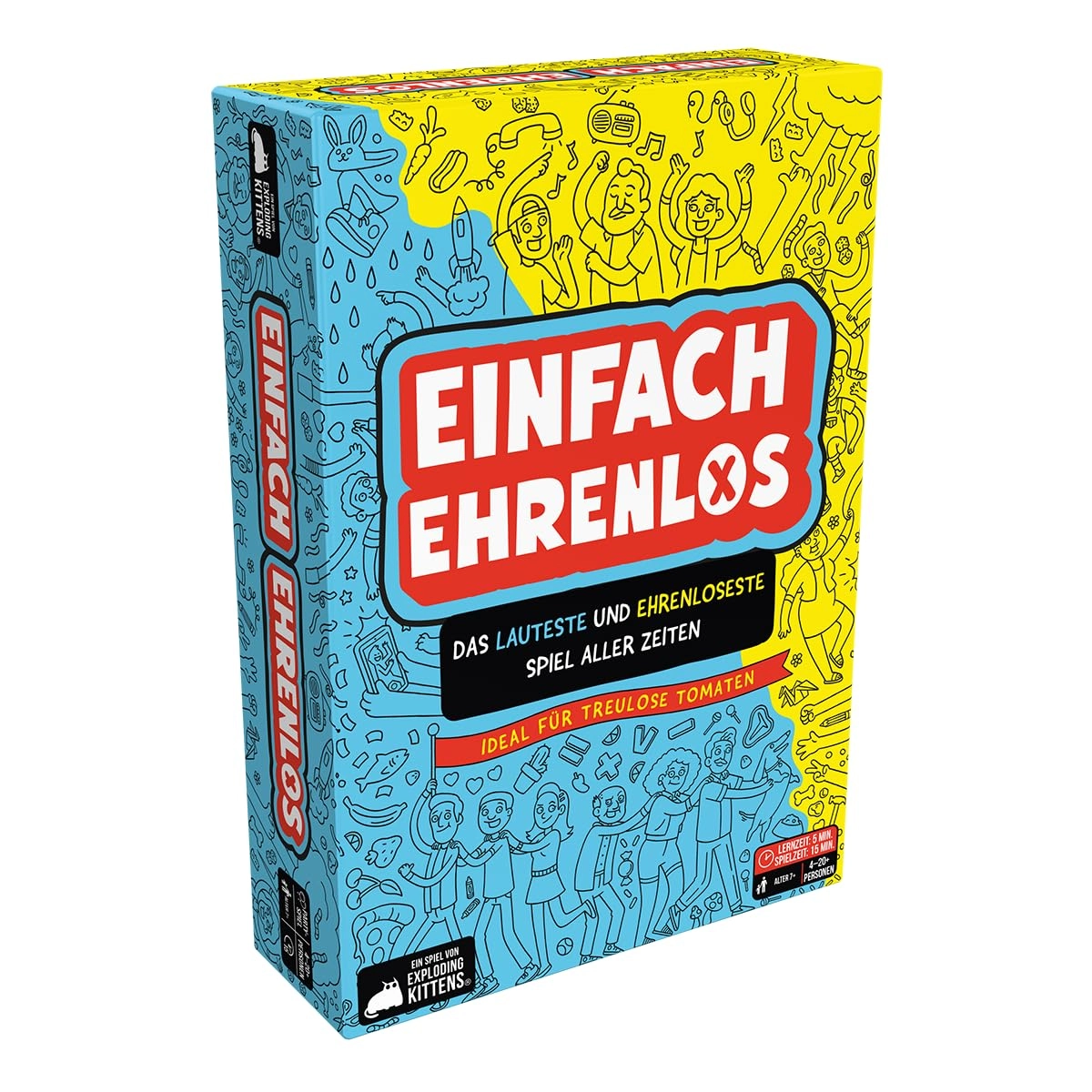 Exploding Kittens Einfach Ehrenlos - DE from 7 Years