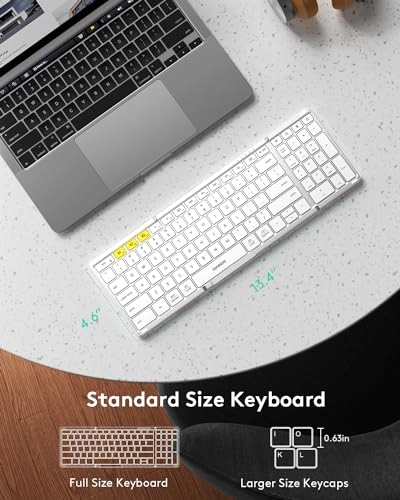 Foldable Bluetooth Keyboard - EN Wireless