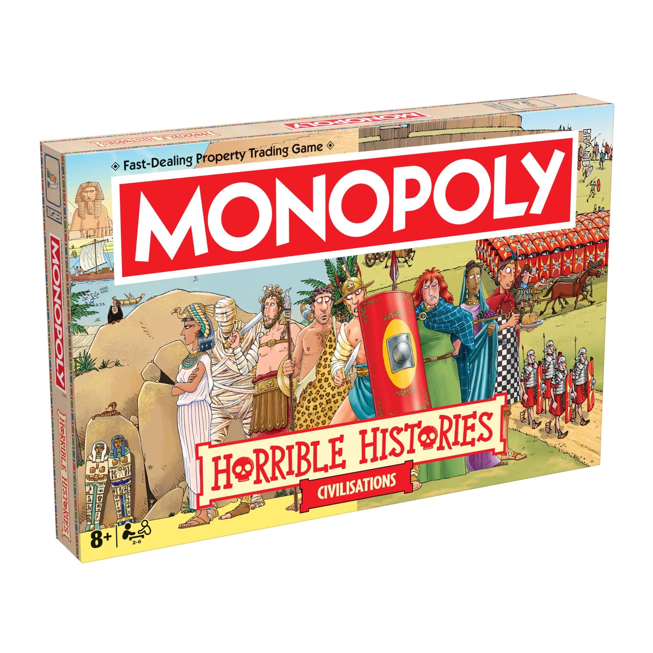 Winning Moves Monopoly: Horrible Histories Ancient Civilisations