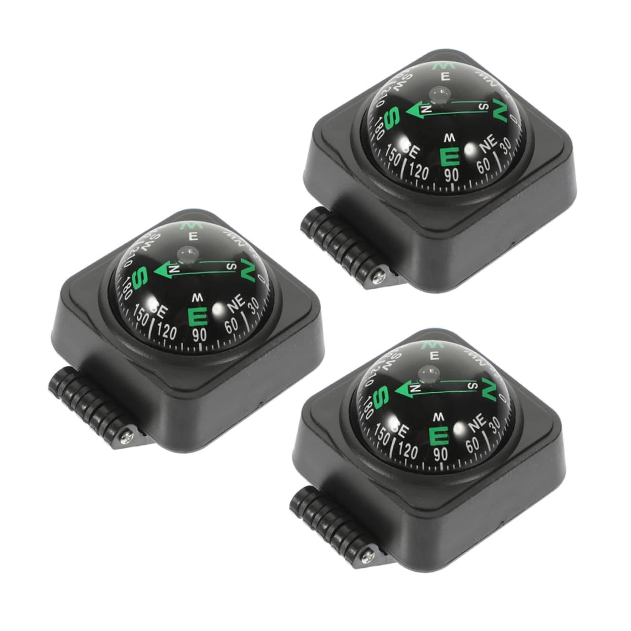Car Compass Ball - 3 Pieces Adjustable