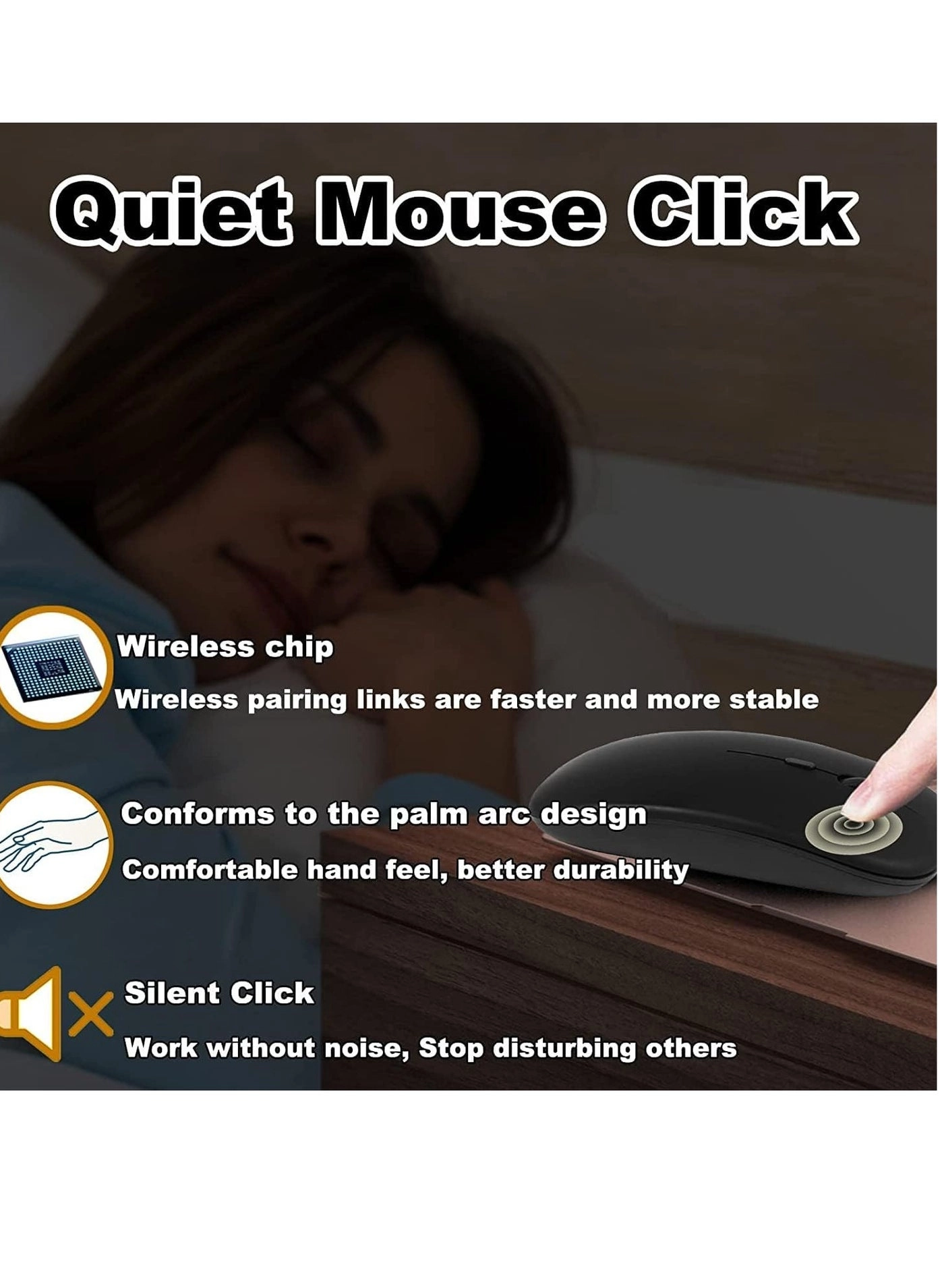 Wireless Keyboard & Mouse Combo - Wireless