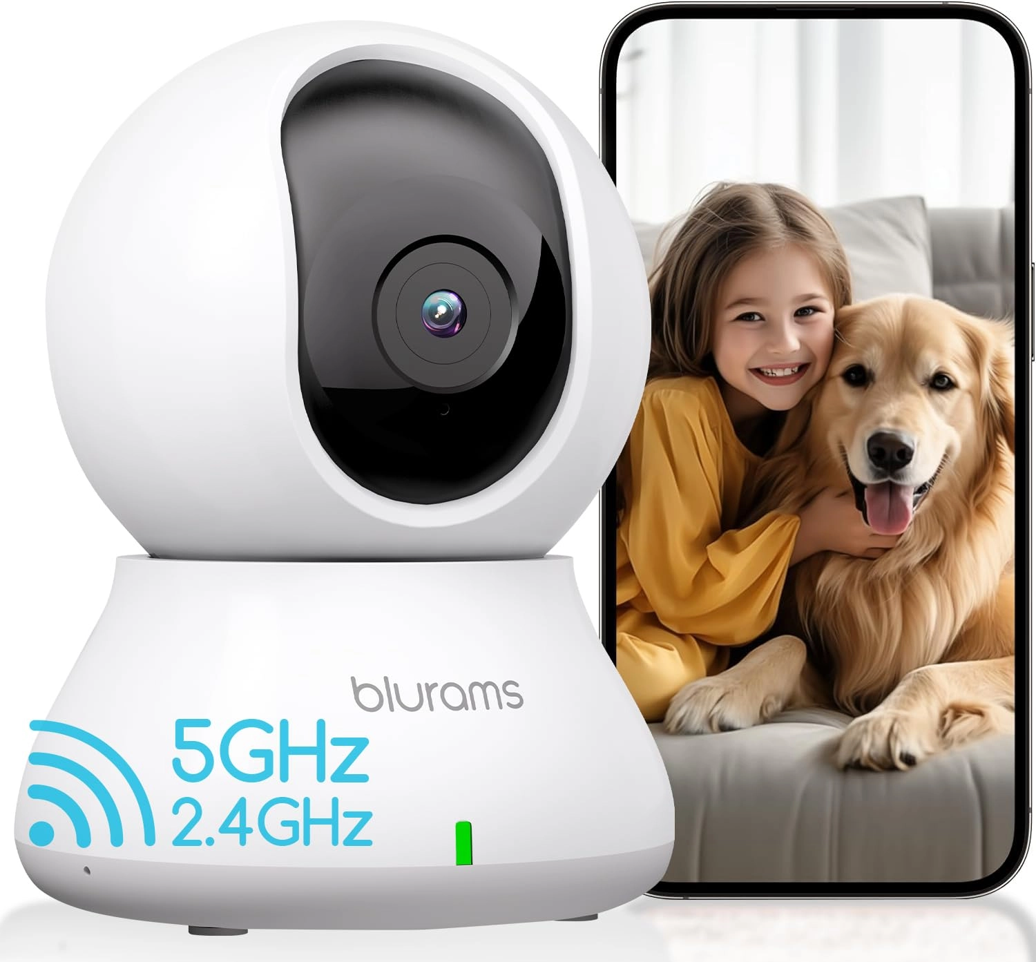 Blurams Indoor Security Camera 2K