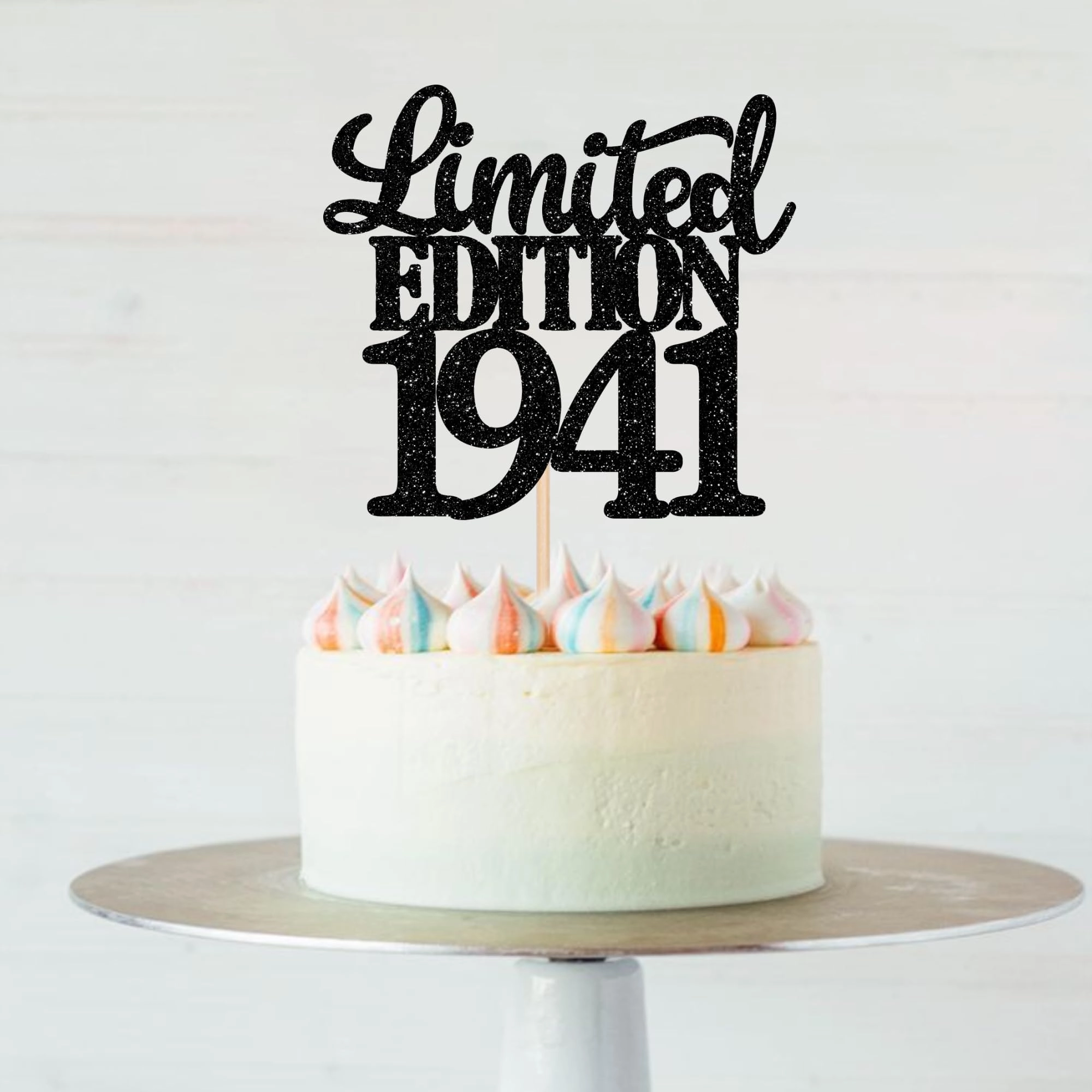 Happy 85th Birthday Cake Topper - 1 Pack