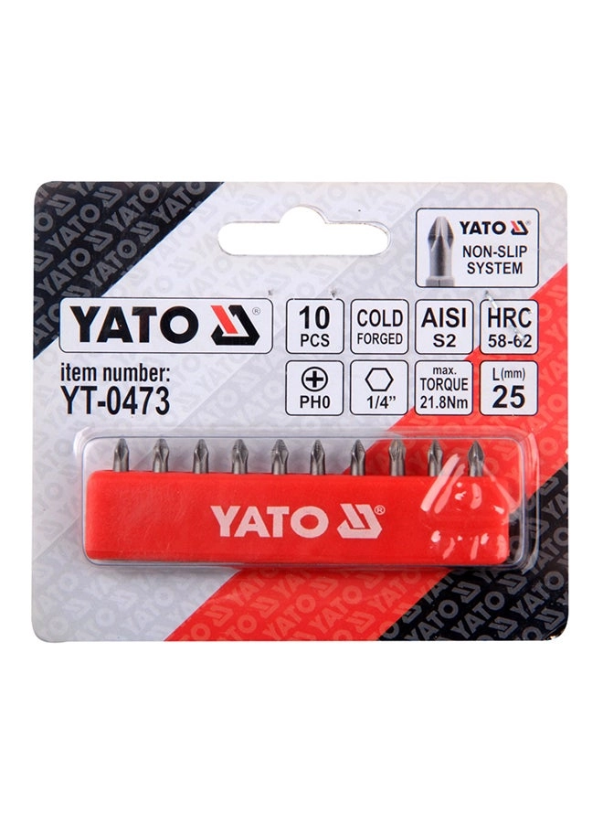 Yato S.A. YT-0473 - 10-Piece 25mm