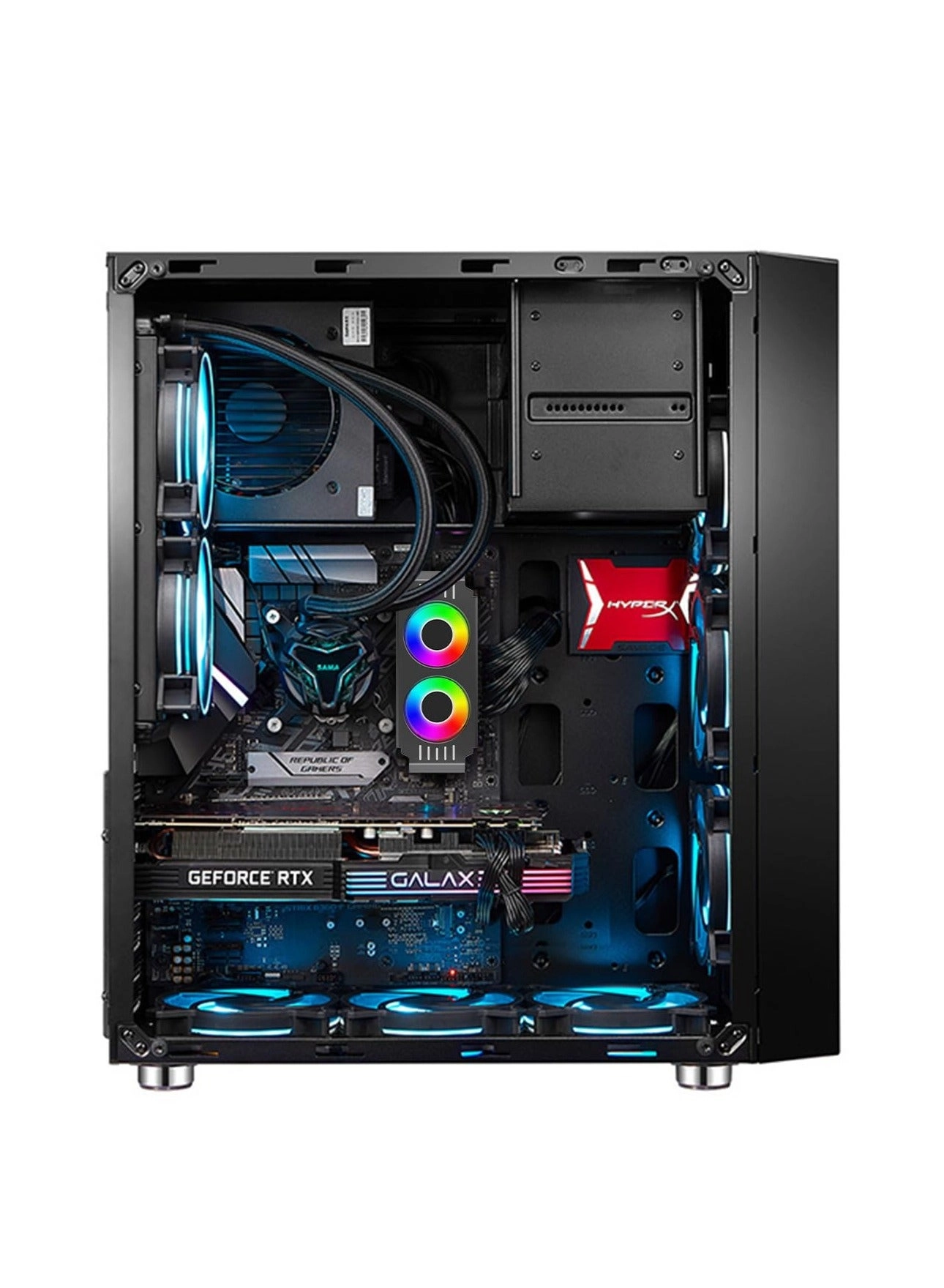 Memory RAM Cooling Fan - dual-fan 505010mm