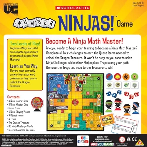 Scholastic Number Ninjas Math Master