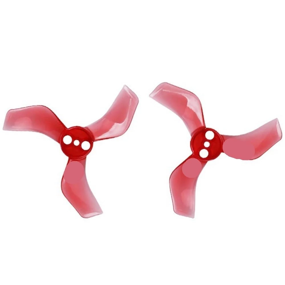 3-Blade Propellers - 4 Pairs 1.5 mm Clear Grey