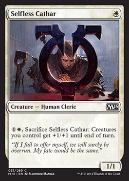 Wizards of the Coast Selfless Cathar (031/269) - Magic 2015