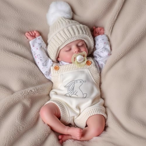 Reborn Baby Doll - 20 Inch Vinyl Newborn Girl Ages 3+ Gift Box