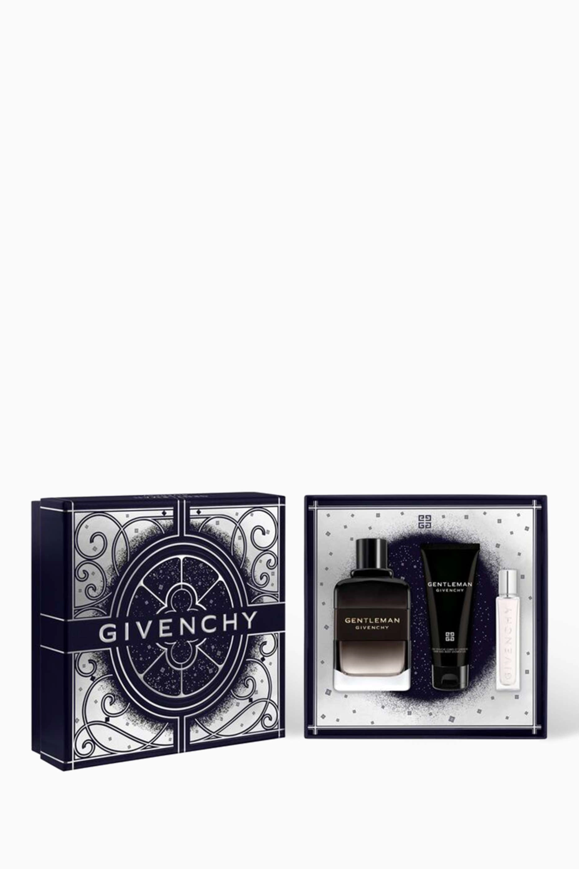 Gentleman Eau de Parfum Boisée - 100ml 12.5ml + Gentleman Shower Gel - 75ml