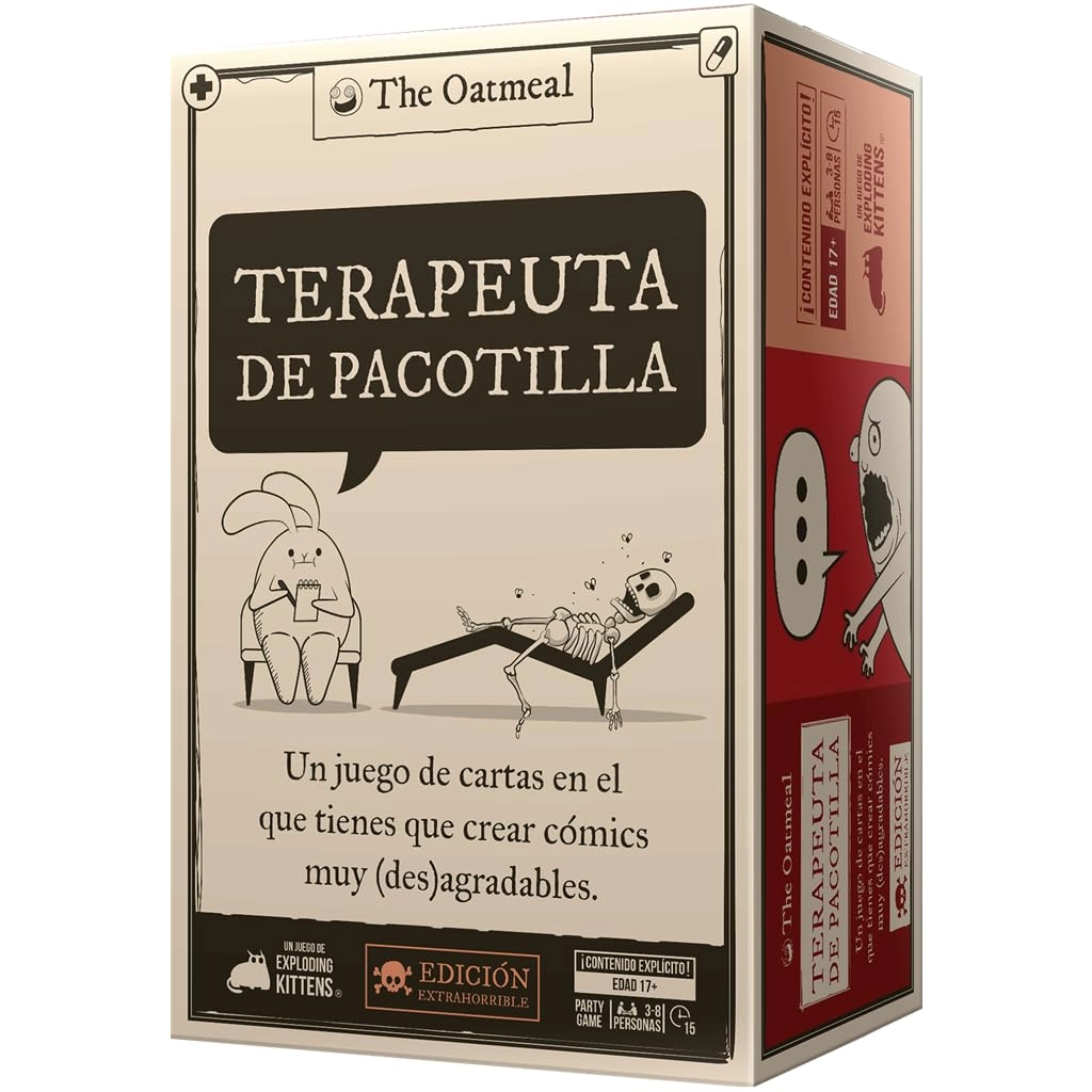 Exploding Kittens Pattentherapist - Card Game (Spanish)