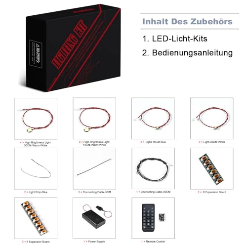 Remote Control LED Light Set - Copper for LEGO The Orient Express Train 21344 5V