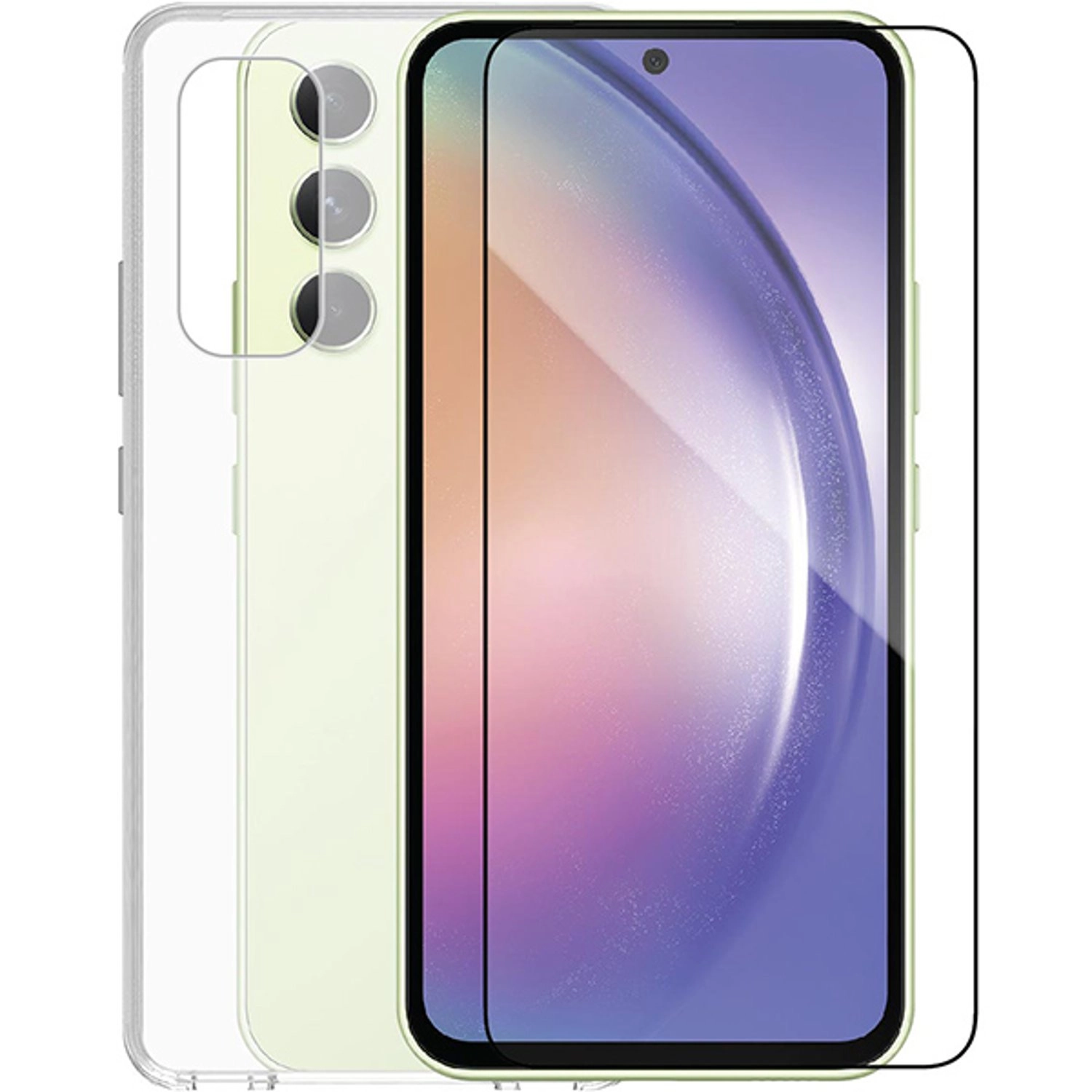 Smartix Premium Screen Protector + Back Protector for Samsung A54