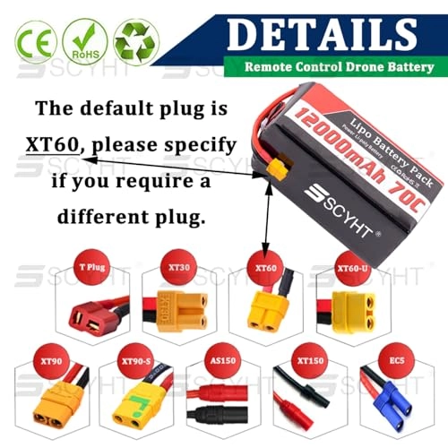 Drone Battery - 12Ah 70C