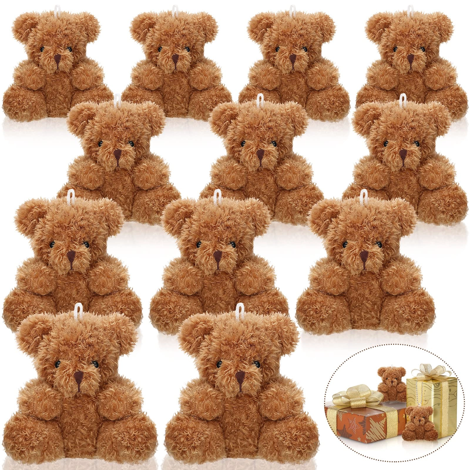 HyDren Bear 10 cm Plush - 24 Count Keychain