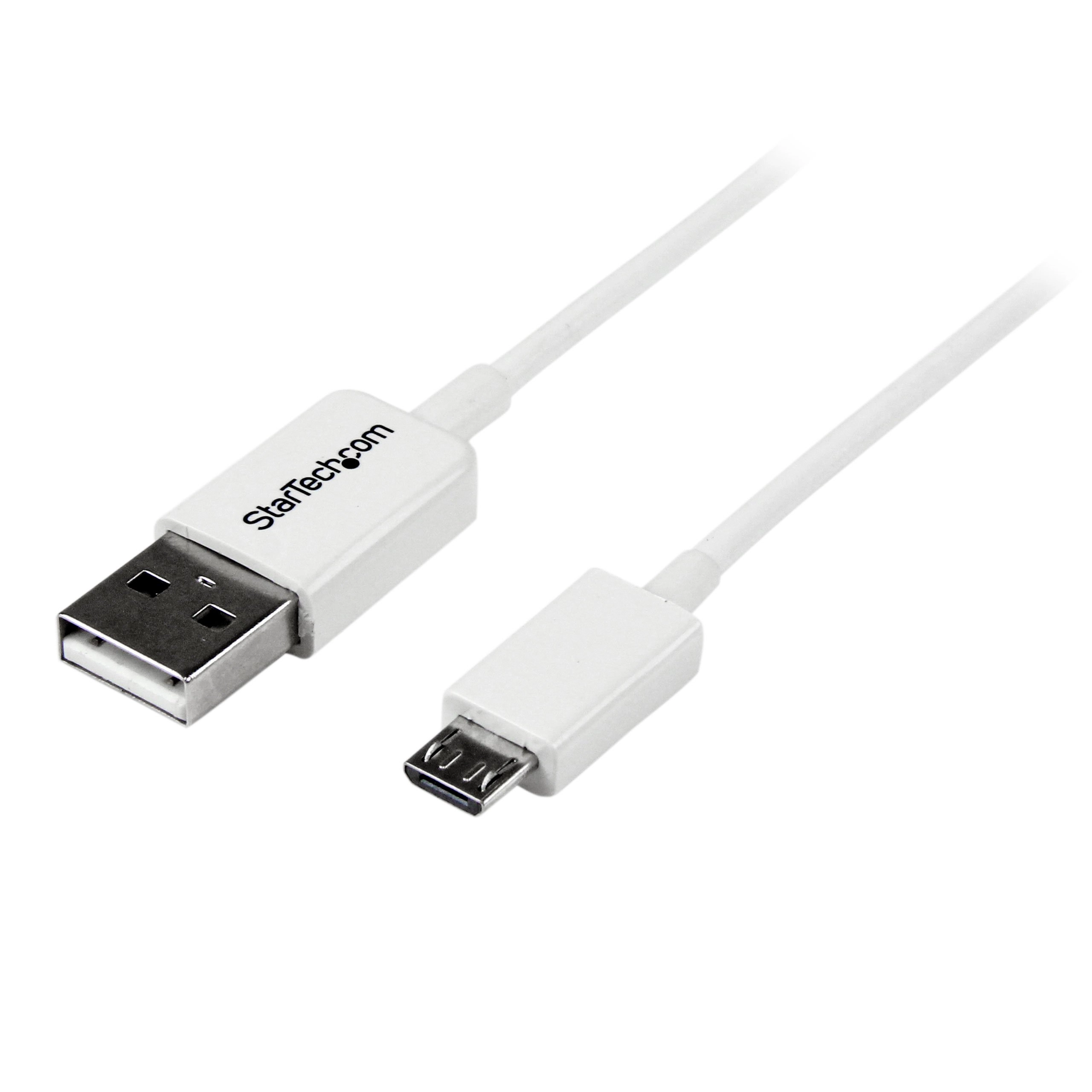 StarTech.com USBPAUB2MW Cable USB-A to Micro-B 2m