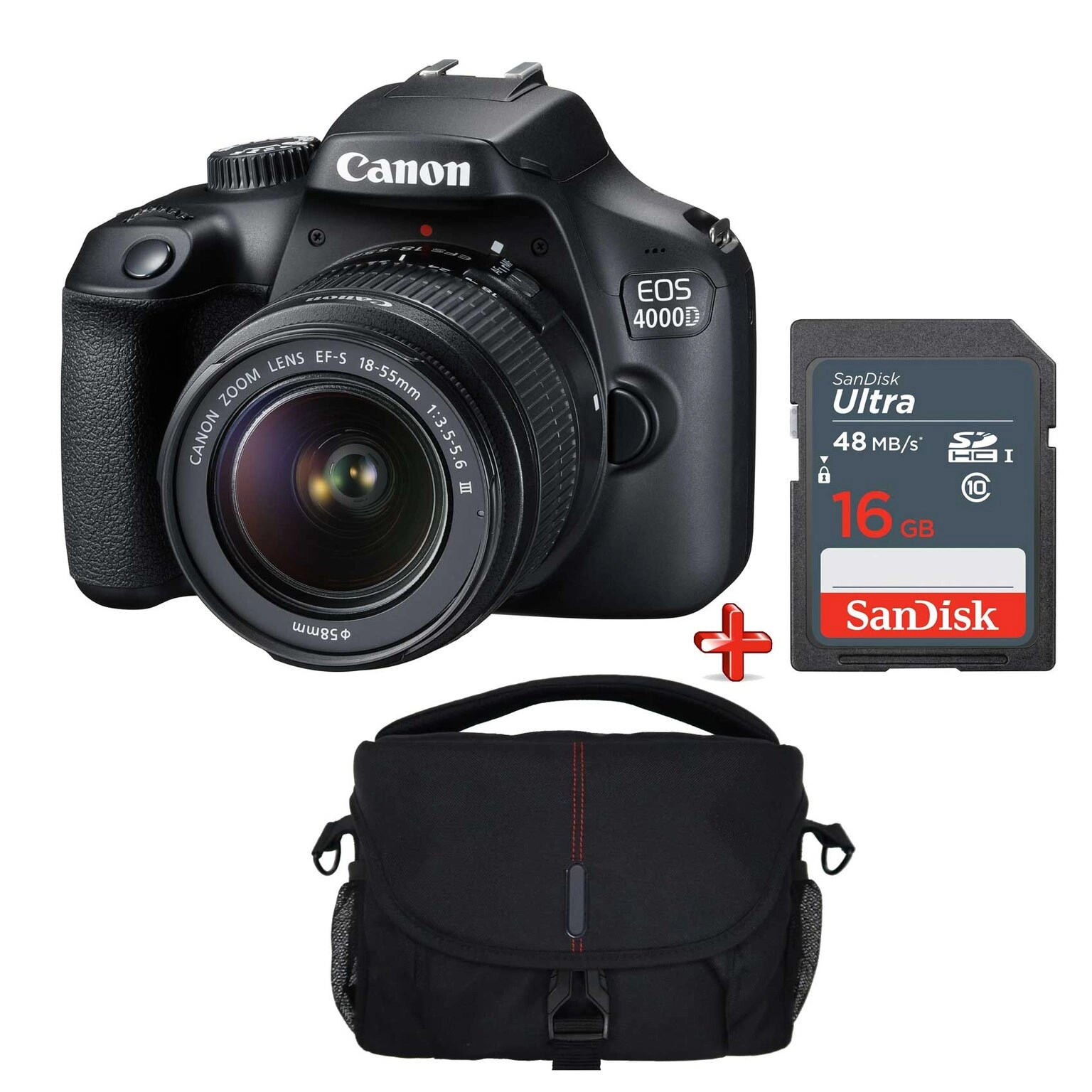 Eos 4000D Bundle