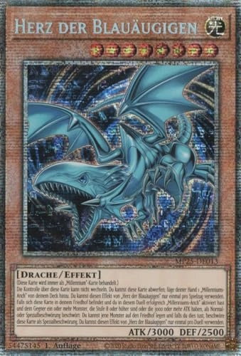 Yugioh Heart of the Blue-Eyed MP25-DE013 1st Edition - German