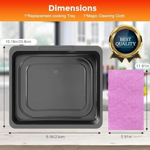 Air Fryer Cooking Tray - Stainless steel 1