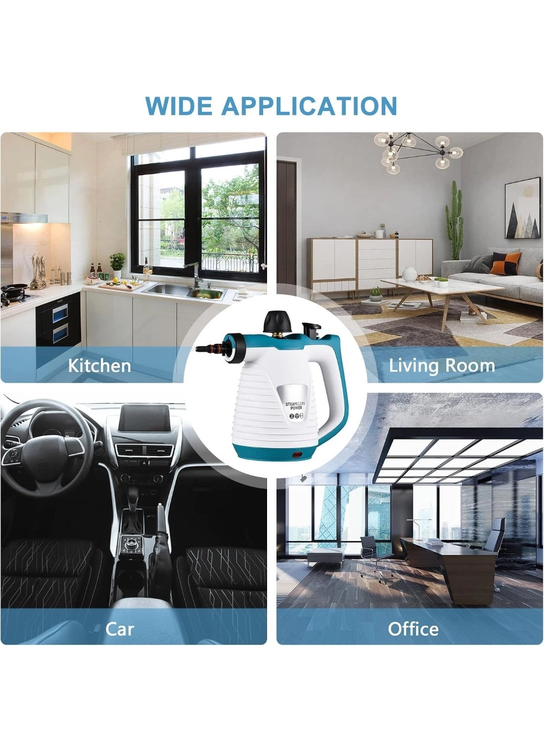 Handheld Steam Cleaner - 3.0bar 350ml