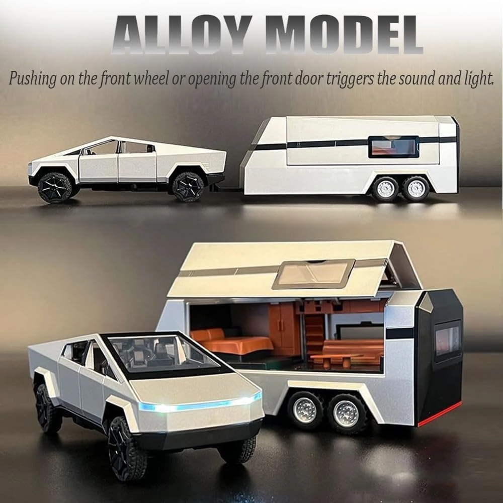 Tesla Pickup Trailer - 1:32