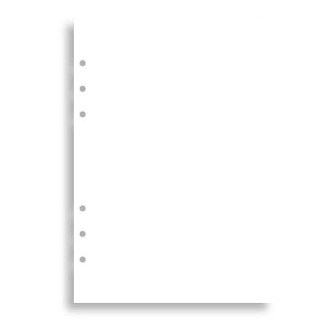 Filofax Clipbook Notepaper A5 - Blank 25 Sheets