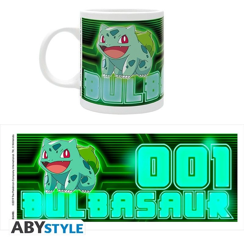 Pokemon Bulbasaur Neon Subli Box Mug - 320 ml