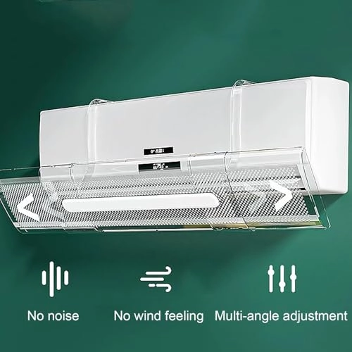 Air Conditioner Deflector - PVC 180° Adjustable