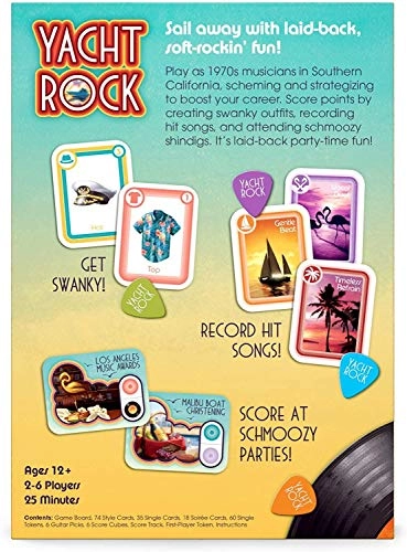 Yacht Rock Party Game - 1 English 12 and up