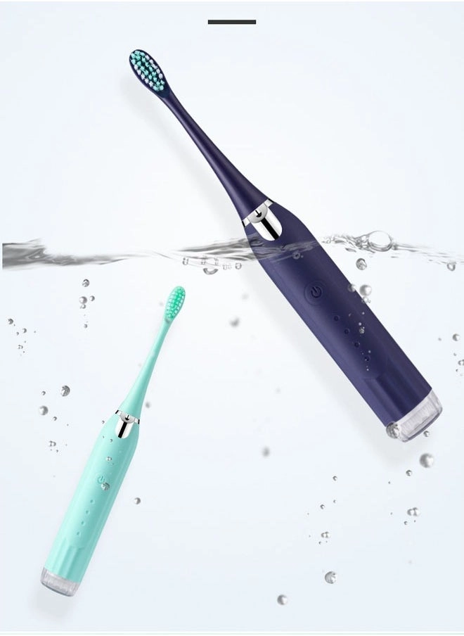 Electric Toothbrush - Super Soft Blue 4 Different Heads