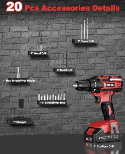 Cordless Drill - 2000mAh