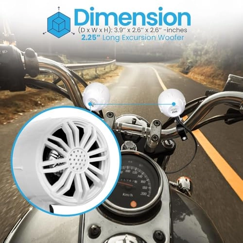 Marine Speakers - 2.25’’-inch 20 Watts per Pair