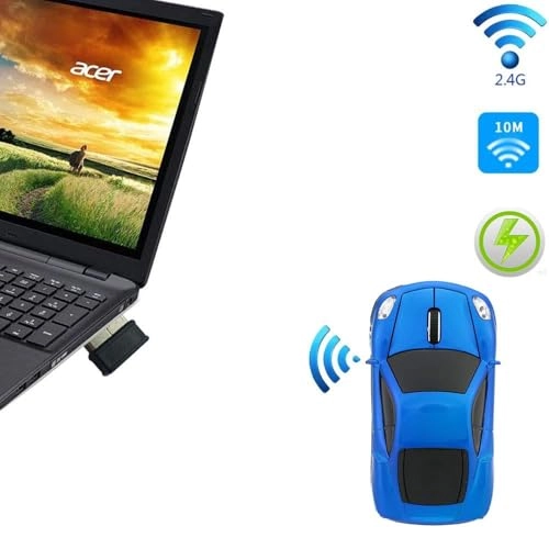 Car Shape Ergonomic Mouse - Wireless