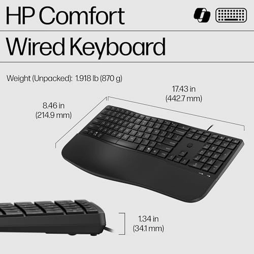 480 Comfort Keyboard - QWERTY Wired