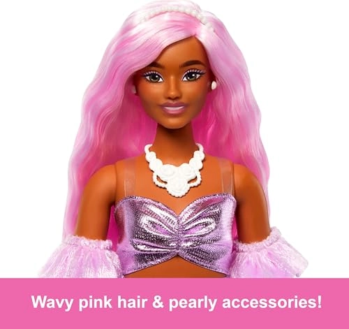 Barbie Deluxe Style Barbiecore Outfit - 29.5 cm Pink Hair Ages 4+