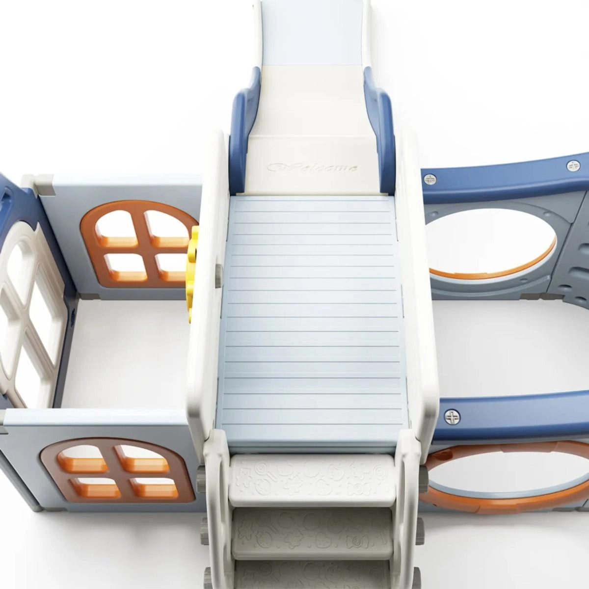 Boat Play House - Activity Slide Basketball