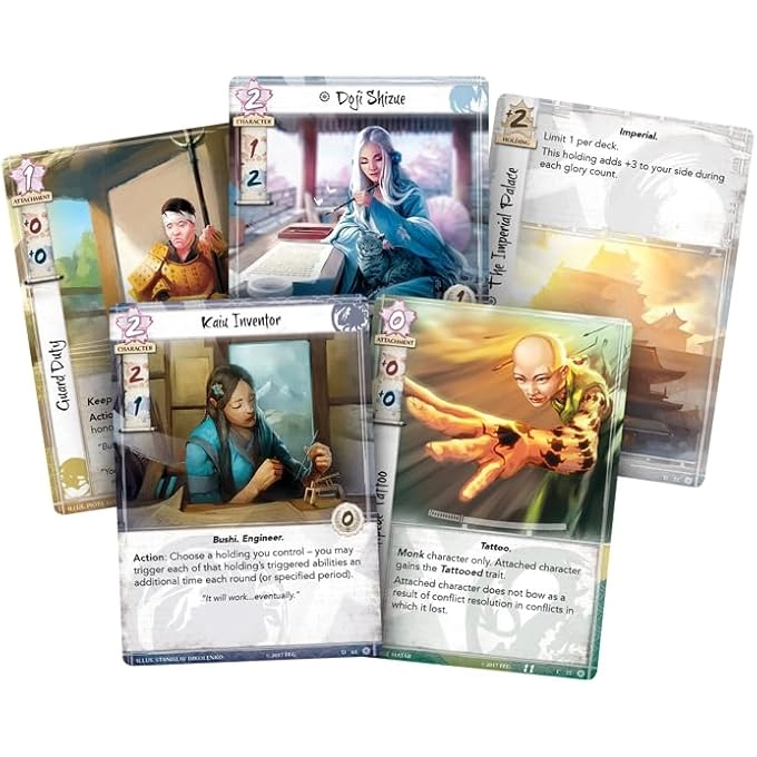 L5R LCG: 01-4 IMPERIAL CYCLE - THE CHRYSANTHEMUM THRONE