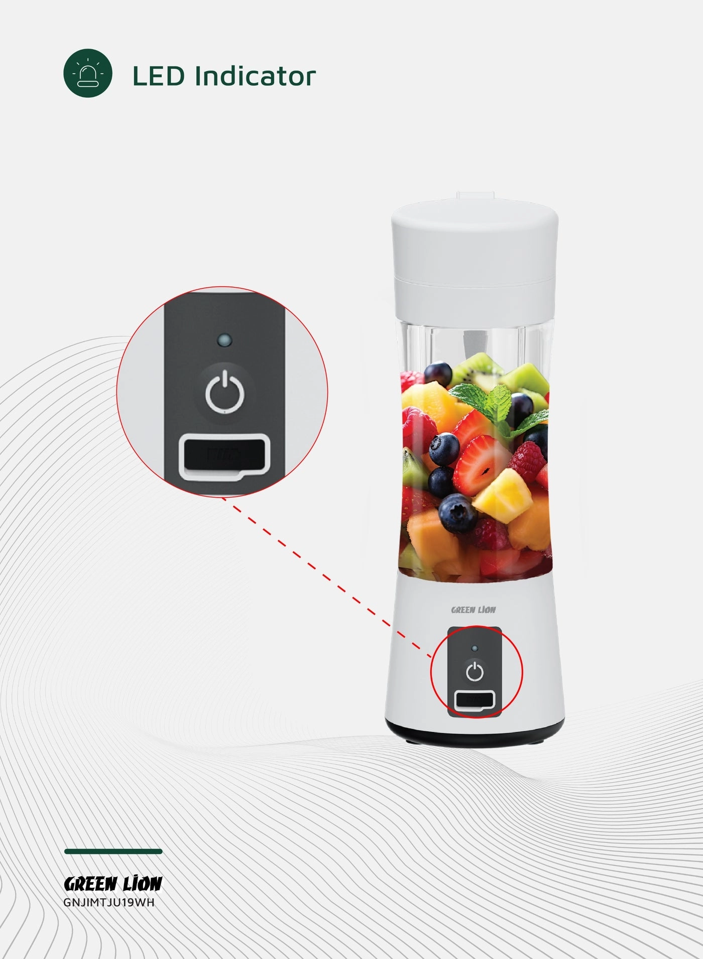 Juice Mate Portable Juicer - 45W 380ml