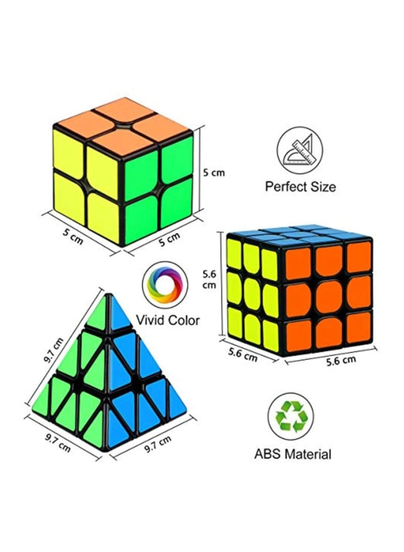 Magic Rubik's Brainstorming Puzzle Cube - 3-Piece