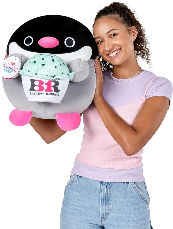 Penguin & Baskin-Robbin Snackles Series 2 34 cm Plush