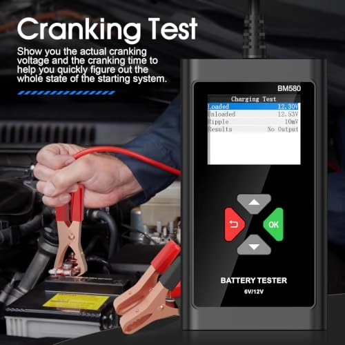 Car Battery Tester - 12 Volts