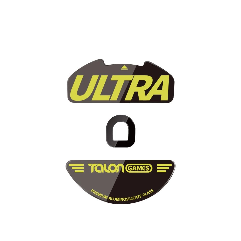TALONGAMES Glass Mouse Feet Skates - Curved Edges Ultra Strong